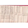LETTRE DE PARIS 1678 POUR AURILLAC CANTAL MENTION AUVERGNE MANUSCRIT TAXE 5 LETTRE COVER