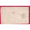 N°14 PC 2242 NEUFCHATEAU VOSGES OR A IDENTIFIER POUR CHAUMONT HAUTE MARNE LETTRE COVER