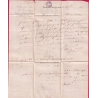 N°22 GC 28 AILLEVILLERS HAUTE SAONE CAD TYPE 22 TEXTE LA CHAUDEAU POUR BARR BAS RHIN LETTRE COVER