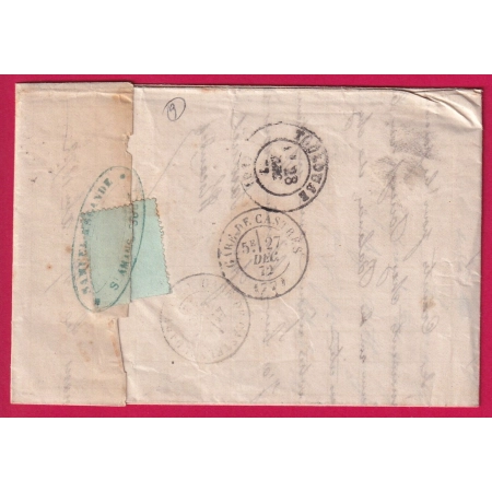 N°60 GC 3492 ST AMAND SOULTZ TARN BOITE MOBILE BM POUR TOULOUSE LETTRE COVER