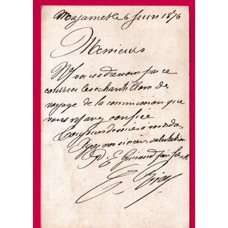 N°55 CAD TYPE 16 MAZAMET TARN POUR LYON CARTE PRECURSEUR LETTRE COVER