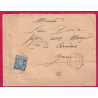N°90 CAD LEZINNES YONNE BOITE RURALE E PACY SUR ARMANCON POUR CERISIERS LETTRE COVER