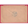 N°90 PARIS ETAT MAJOR 4E CORPS ARMEE TAXE 45C 40 + 5C TYPE DUVAL TRIANGLE PARIS BUREAU CENTRAL 1883 LETTRE COVER