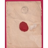 N°94 CAD PARIS 4 AFFRANCHISSEMENT 4 1884 LIMOGES HAUTE VIENNE RECOMMANDE LETTRE COVER