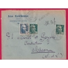 GANDON 1947 ST MARTORY HAUTE GARONNE RECOMMANDE PROVISOIRE POUR MACON LETTRE COVER
