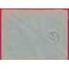 GANDON 1947 ST MARTORY HAUTE GARONNE RECOMMANDE PROVISOIRE POUR MACON LETTRE COVER