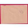 GANDON 1946 MUTZIG BAS RHIN RECOMMANDE PROVISOIRE POUR STRASBOURG LETTRE COVER