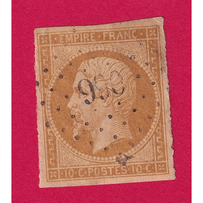 N°13 SUR CHAMOIS PC 990 BELLEHERBE DOUBS COTE 80€ TIMBRE BRIEFMARKEN STAMP FRANCE