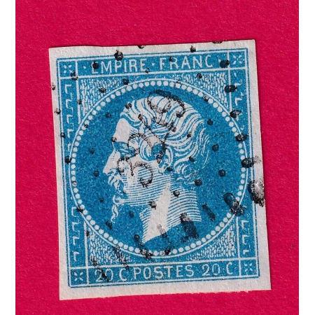 N°14 PC 3249  SAINT POIS MANCHE COTE OBLITERATION 90€ TIMBRE BRIEFMARKEN STAMP FRANCE