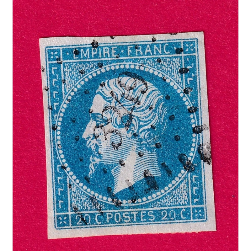 N°14 PC 3249  SAINT POIS MANCHE COTE OBLITERATION 90€ TIMBRE BRIEFMARKEN STAMP FRANCE