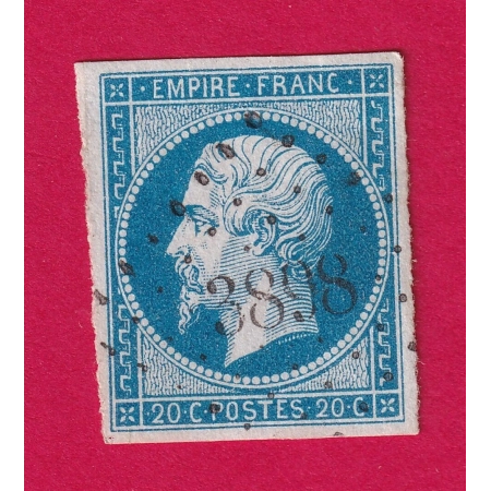 N°14 PC 3898 VANDELEVILLE MEURTHE ET MOSELLE COTE OBLITERATION 70€ TIMBRE BRIEFMARKEN STAMP FRANCE