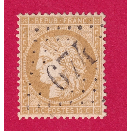 N°59 GC 674 BULLES OISE COTE OBLITERATION 60€ TIMBRE BRIEFMARKEN STAMP FRANCE