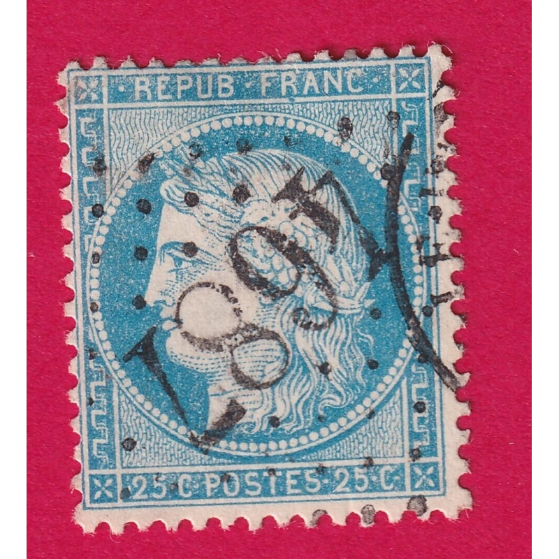 N°60 GC 4687 OISY ST LEGER PAS DE CALAIS COTE OBLITERATION 20€ SUR BLEU TIMBRE BRIEFMARKEN STAMP FRANCE