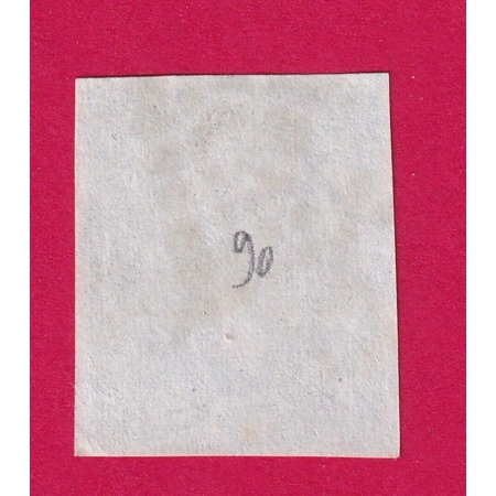 N°14 PC 90 ANNOT BASSES ALPES COTE OBLITERATION 70€ TIMBRE BRIEFMARKEN STAMP FRANCE