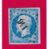 N°14 PC 146 ASFELD ARDENNES COTE OBLITERATION 50€ SUR BLEU TIMBRE BRIEFMARKEN STAMP FRANCE