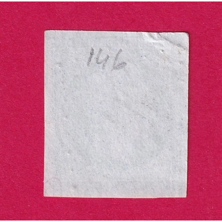 N°14 PC 146 ASFELD ARDENNES COTE OBLITERATION 50€ SUR BLEU TIMBRE BRIEFMARKEN STAMP FRANCE