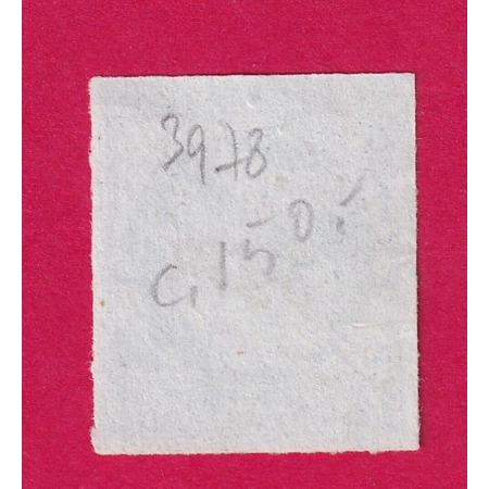 N°14 PC 3978 BOLLWILLER HAUT RHIN COTE OBLITERATION 90€ SUR BLEU TIMBRE BRIEFMARKEN STAMP FRANCE