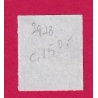 N°14 PC 3978 BOLLWILLER HAUT RHIN COTE OBLITERATION 90€ SUR BLEU TIMBRE BRIEFMARKEN STAMP FRANCE