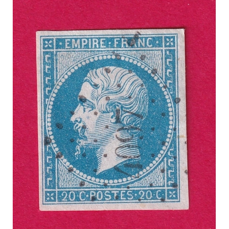 N°14 PC 4097 RUPT VOSGES COTE OBLITERATION 130€ SUR BLEU TIMBRE BRIEFMARKEN STAMP FRANCE