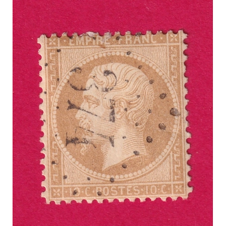 N°21 VARIETE PETIT TIMBRE GC 374 BEAUFORT SUR DORON SAVOIE TIMBRE BRIEFMARKEN STAMP FRANCE