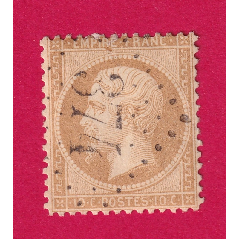 N°21 VARIETE PETIT TIMBRE GC 374 BEAUFORT SUR DORON SAVOIE TIMBRE BRIEFMARKEN STAMP FRANCE