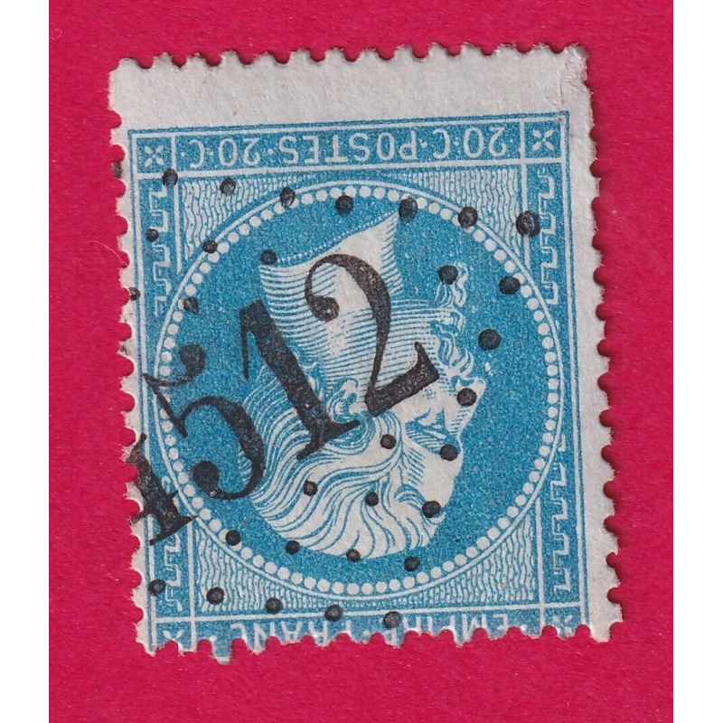 N°22 GC 4512 LA SALLE LES ALPES HAUTES ALPES COTE OBLITERATION 150€ SUR BLEU TIMBRE BRIEFMARKEN STAMP FRANCE