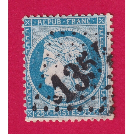 N°60 GC 1354 HENDAYE REMPLACANT ALSACE LORRAINE BASSES PYRENNES COTE OBLITERATION 160€ TIMBRE BRIEFMARKEN STAMP FRANCE