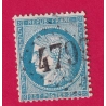 N°60 GC 4799 SAINT VINCENT DE REINS RHONE COTE OBLITERATION 180€ SUR BLEU TIMBRE BRIEFMARKEN STAMP FRANCE