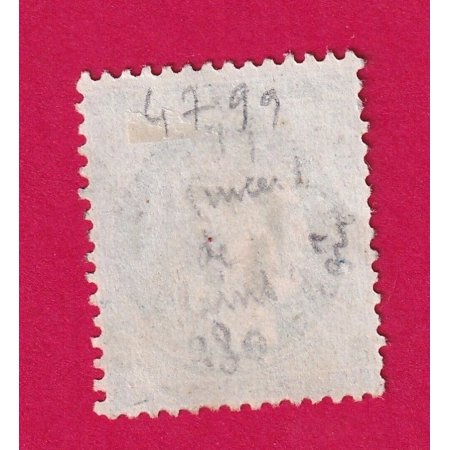 N°60 GC 4799 SAINT VINCENT DE REINS RHONE COTE OBLITERATION 180€ SUR BLEU TIMBRE BRIEFMARKEN STAMP FRANCE