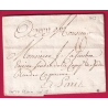 MARQUE MORLAIX FINISTERE 35mm LENAIN N°14 INDICE 18 POUR PARIS 1763 LETTRE COVER