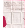 MARQUE LANDERNEAU FINISTERE LENAIN N°2B 1743 POUR QUIMPER QUIMPERLE PUIS NANTES INDICE 10 LETTRE COVER FRANCE
