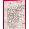 MARQUE MORLAIX A SEC FINISTERE LENAIN N°16A 1766 INDICE 11 POUR ST MALO ILLE ET VILAINE LETTRE COVER FRANCE