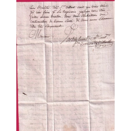 MARQUE MORLAIX A SEC FINISTERE LENAIN N°16A 1766 INDICE 11 POUR ST MALO ILLE ET VILAINE LETTRE COVER FRANCE