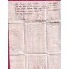 MARQUE MORLAIX A SEC FINISTERE LENAIN N°16A 1766 INDICE 11 POUR ST MALO ILLE ET VILAINE LETTRE COVER FRANCE