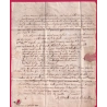MARQUE P28P LANDERNEAU FINISTERE 1818 POUR NANTES INDICE 12 LETTRE COVER FRANCE