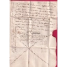 MARQUE 12 AVIGNON EN ROUGE VAUCLUSE BOUCHES DU RHONE 1792 INDICE 14 POUR MARSEILLE LETTRE COVER FRANCE