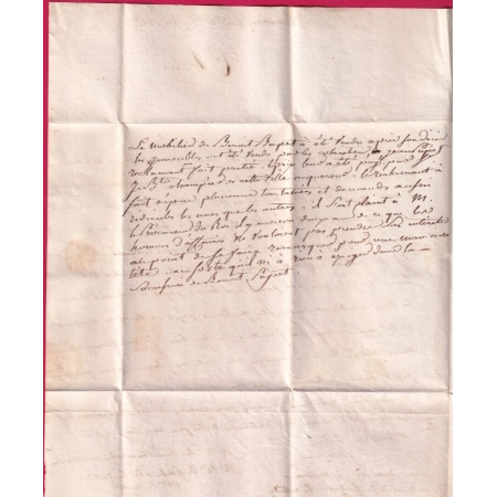 MARQUE P12P TARASCON BOUCHES DU RHONE POUR FEURS 1827 INDICE 11 LOIRE LETTRE COVER FRANCE