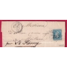N°22 GC 2283 MAUSSANNE BOUCHES DU RHONE INDICE 12 POUR MAILLANNE ST REMY DE PROVENCE CAD TYPE 22 LETTRE COVER FRANCE