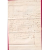 N°14 PC 2614 QUINGEY DOUBS OR DE SAMSON POUR BESANCON LETTRE COVER FRANCE