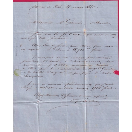 N°14 PC 1902 MARTIGNE FERCHAUD ILLE ET VILAINE CAD TYPE 22 BOITE RURALE C FOURNEAU LA ROCHE POUR NANTES LETTRE COVER