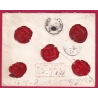 N°80 94 ORLEANS LOIRET LETTRE CHARGE POUR PARIS 1883 COVER