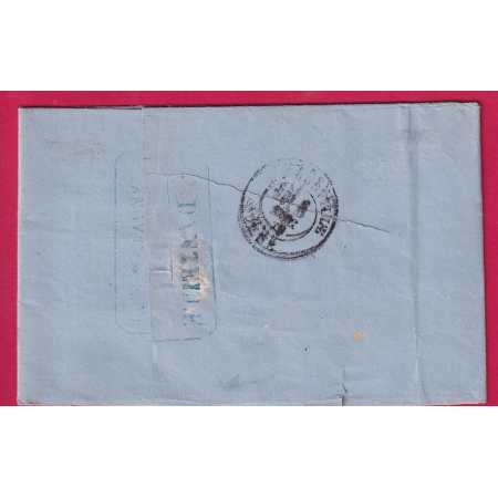 N°91 75 BLANGY SUR BRESLE SEINE INFERIEURE 1879 POUR ABBEVILLE SOMME LETTRE COVER