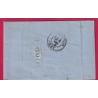 N°91 75 BLANGY SUR BRESLE SEINE INFERIEURE 1879 POUR ABBEVILLE SOMME LETTRE COVER