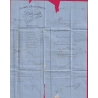 N°91 75 BLANGY SUR BRESLE SEINE INFERIEURE 1879 POUR ABBEVILLE SOMME LETTRE COVER