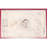 N°71 GARE DE LYON RHONE 1877 POUR BEAUVAIS OISE LETTRE COVER
