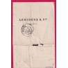 N°38 89 PARIS PLACE DE LA BOURSE 1877 POUR RODEZ AVEYRON 1877 LETTRE COVER