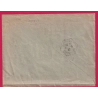 N°283 284A LIXHEIM MOSELLE 1937 CAD HEXAGONAL RECOMMANDE POUR COUCHEY COTE D'OR LETTRE COVER