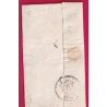 CURSIVE 72 MOISELLES SEINE ET OISE 1834 INDICE 12 POUR PARIS LETTRE COVER