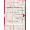 CAD TYPE 13 BOURG EN BRESSE AIN TAXE LOCALE 1 + CL NOIR 1834 POUR BOURG EN BRESSE LETTRE COVER