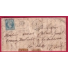 N°22 GC 1982 LAUTREC TARN BOITE RURALE B LA TOUR D'ARAGON POUR ALBAN LETTRE COVER